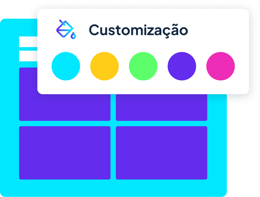 Customize a interface do Quiver com as cores da sua empresa